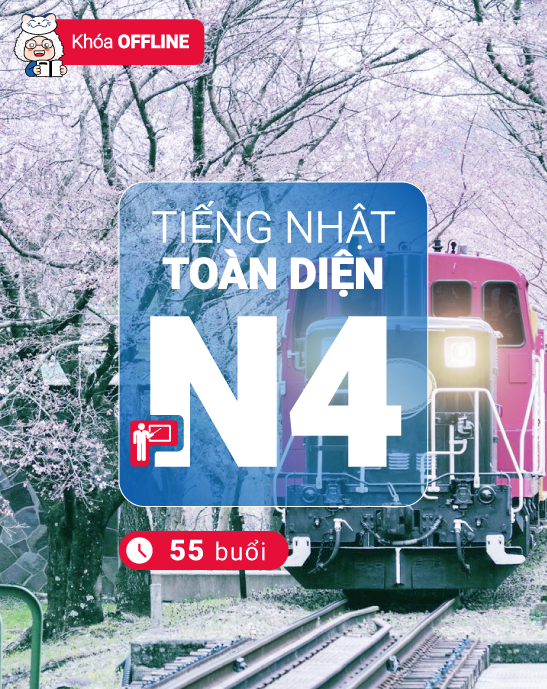 Khoá Học Tiếng Nhật N4 Toàn Diện - Kosei